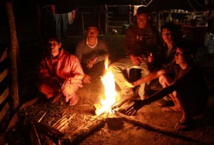 Project Sekong 2012: The cold doesn’t keep us from work when work’s the only way to stay warm.